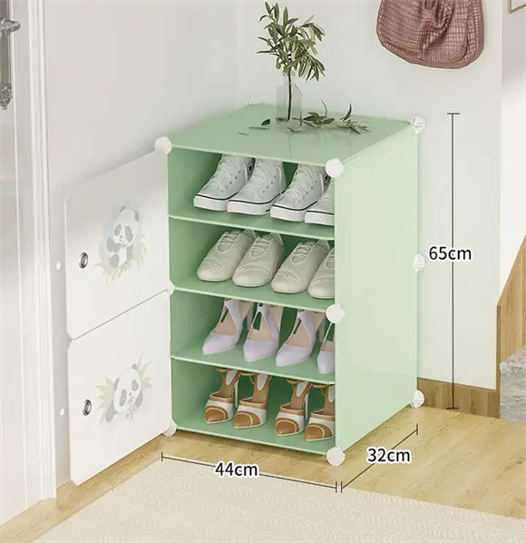 Estantes de zapatos, armarios de tela